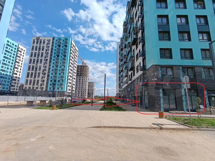 Угловое помещение на перекрестке ЖК 60.4 м² Аренда