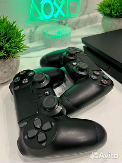 Sony Ps4 Slim 2 джоя 550 игр