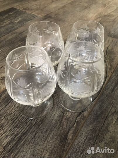 Хрустальные бокалы