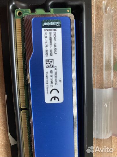 HyperX 4 гб DDR3 1333 мгц