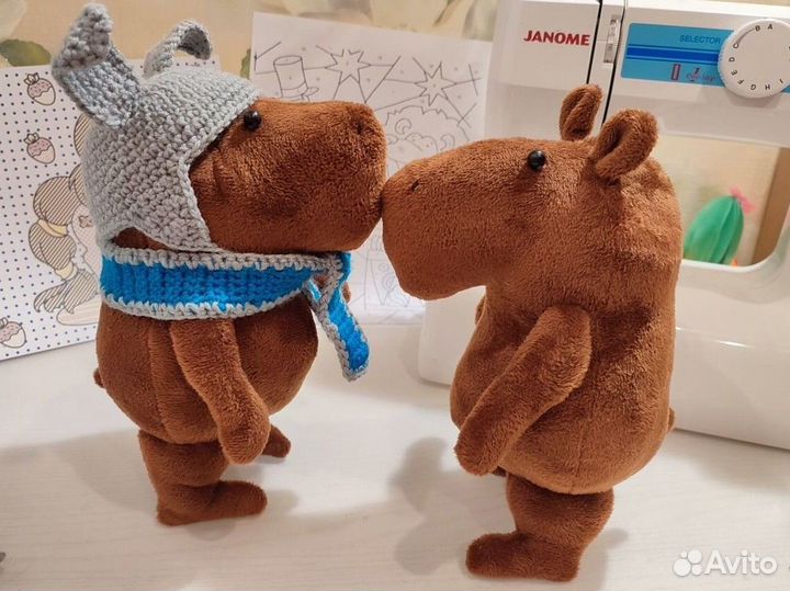 Мягкая игрушка капибара