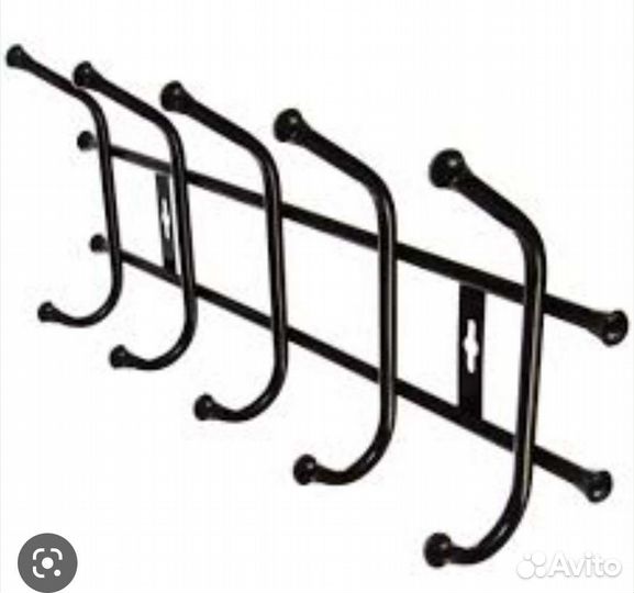 Вешалка настенная металлическая