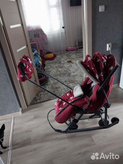 Коляска санки