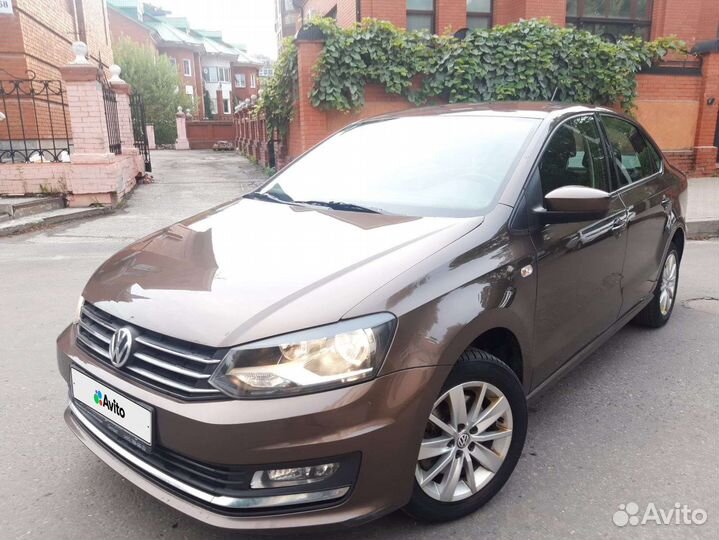 Volkswagen Polo 1.6 МТ, 2017, 120 500 км