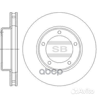 Диск тормозной lexus LX470/prado/land cruiser