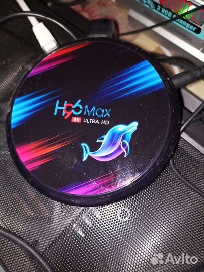 H96 max X3/ прошитая TV приставка + аэромышь