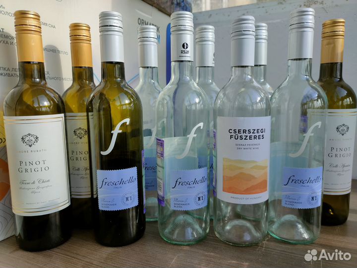 Бутылка стеклянная для творчества