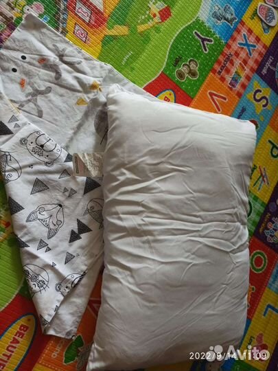 Детская подушка + наволочка