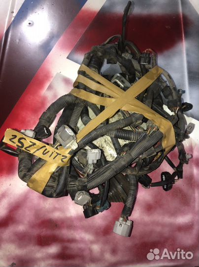 Электропроводка в сборе с эбу 2sz-fe