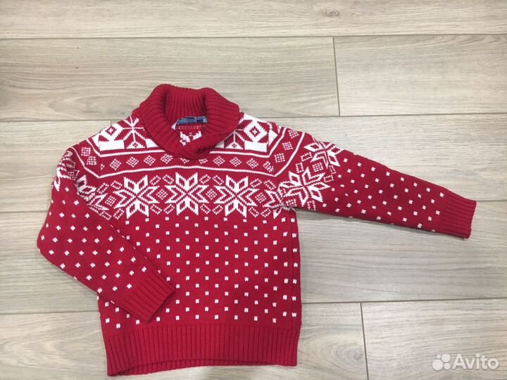 Зимний свитер для мальчика