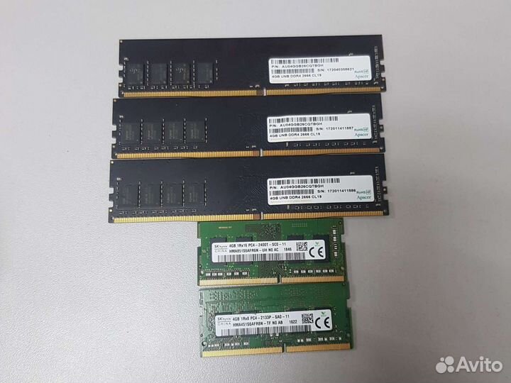 Оперативная память dd2 dd3 DDR4 PC2 PC3 PC4 pc3l