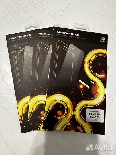 Защитные стекла на iPhone 6/7/8 Plus, X, XS max