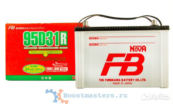 Аккумулятор FB super nova 95D31R