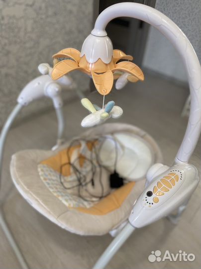 Детские качели шезлонг