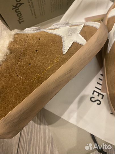 Кеды golden goose зимние