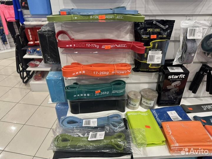 Фитнес резинки, эспандеры новые