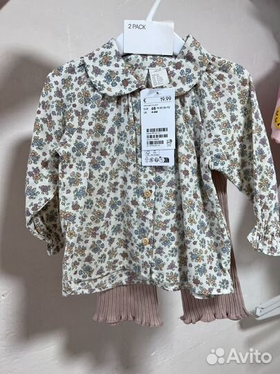 Комплект детский h&m 68