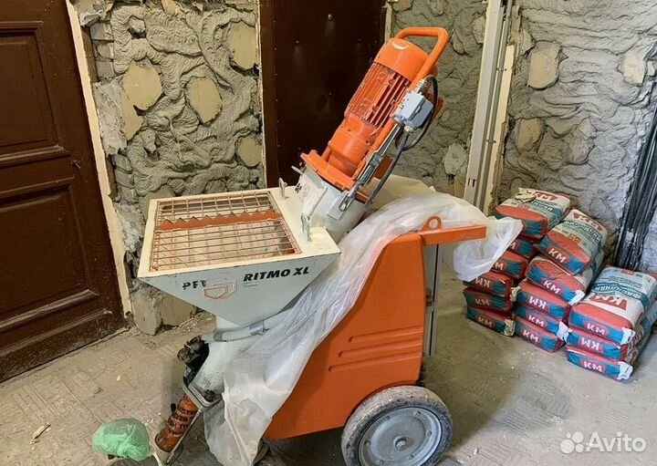 Механизированная штукатурка стен с заботой