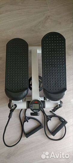 Тренажер степпер с эспандерами