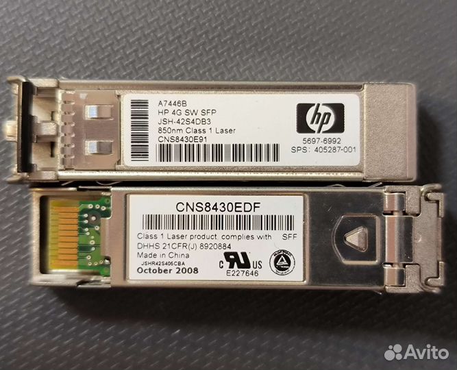 SFP модуль 4g. HP A7446B