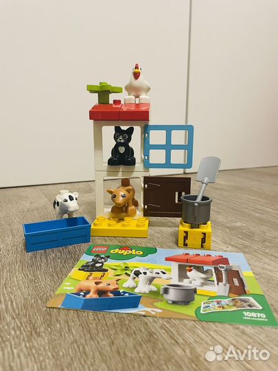 Lego duplo Ферма: домашние животные 10870