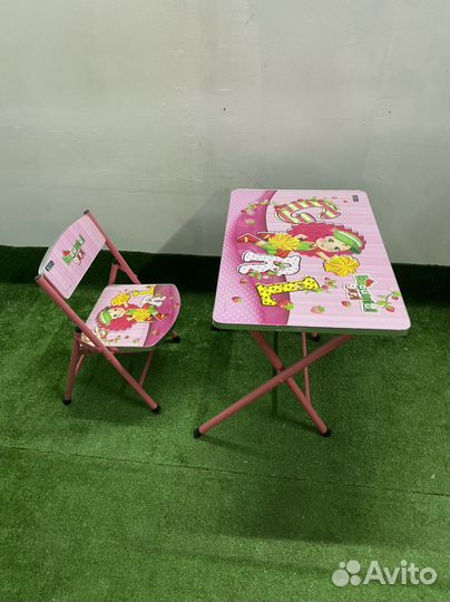 Детский стол и стул складной Новый