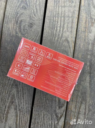 Sho-Me Combo Note WiFi радар + видео