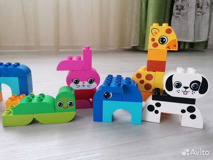 Lego duplo весёлые зверюшки, 10570, 10573