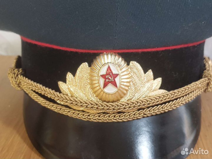 Фуражка офицера СССР танковые войска артиллерия 59