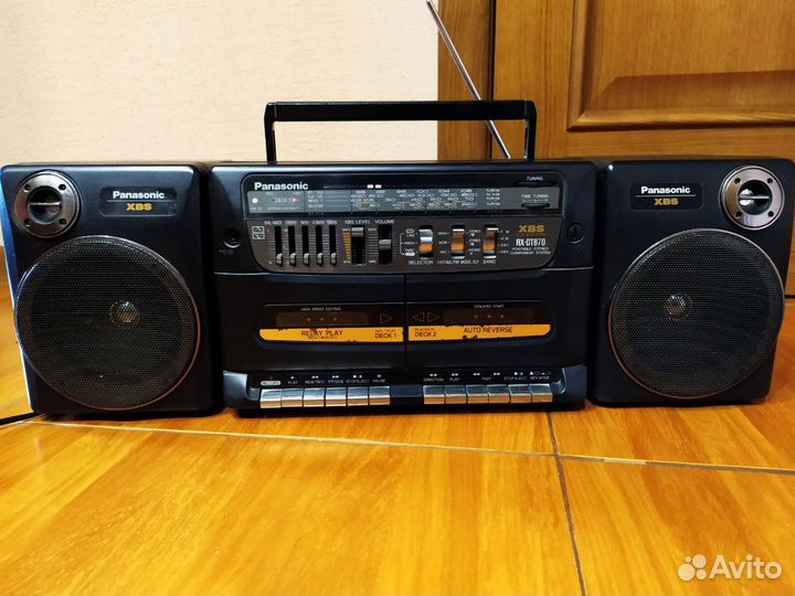 Panasonic RX-CT 870Двухкассетный аудио магнитофон