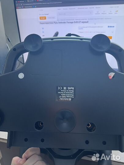 Игровой Руль Defender Forsage Drift GT