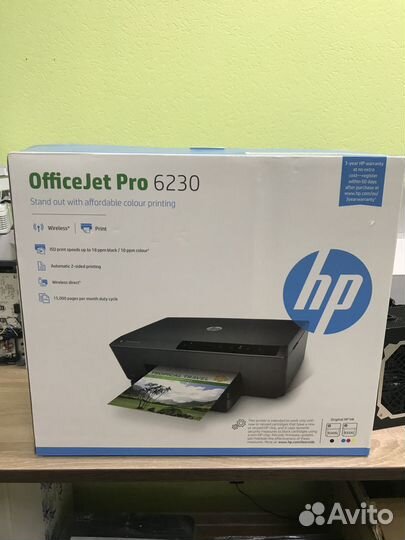 Б/У Принтер струйный HP Officejet Pro 6230