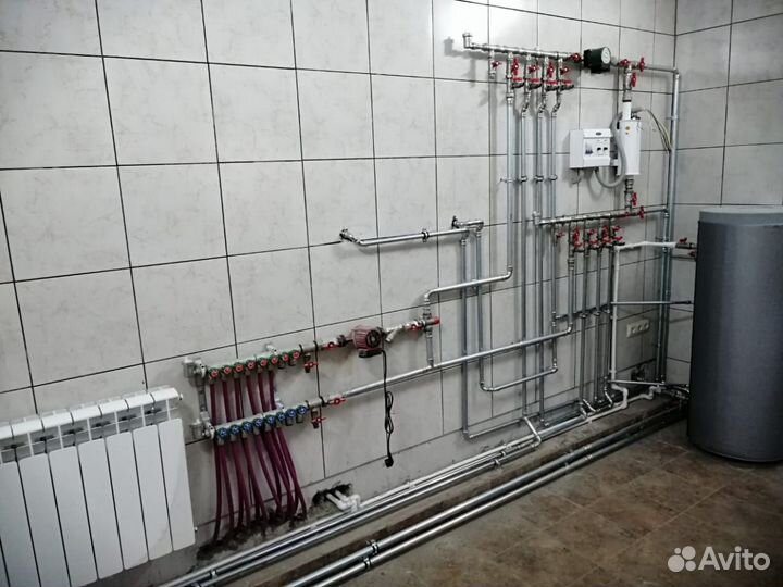 Монтаж системы отопления в частном доме под ключ