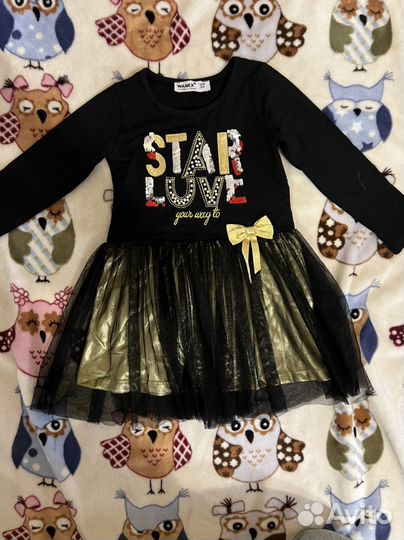 Платье для девочки 92