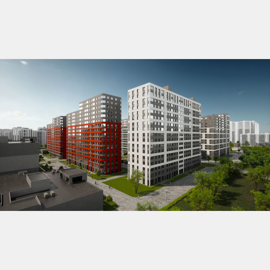 1-к. квартира, 36,8 м², 15/17 эт.