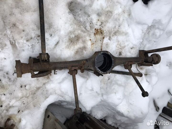 Niva chevrolet, чулок заднего моста