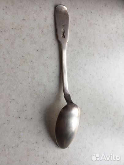 Царская ложка серебро 1896 год