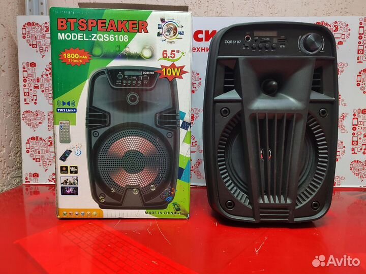 Bluetooth колонка напольная ZQS 6107 к2