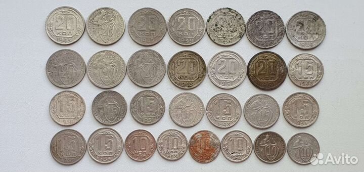 Ранние советы,серебро.21-57г. Много.Обмен. Список