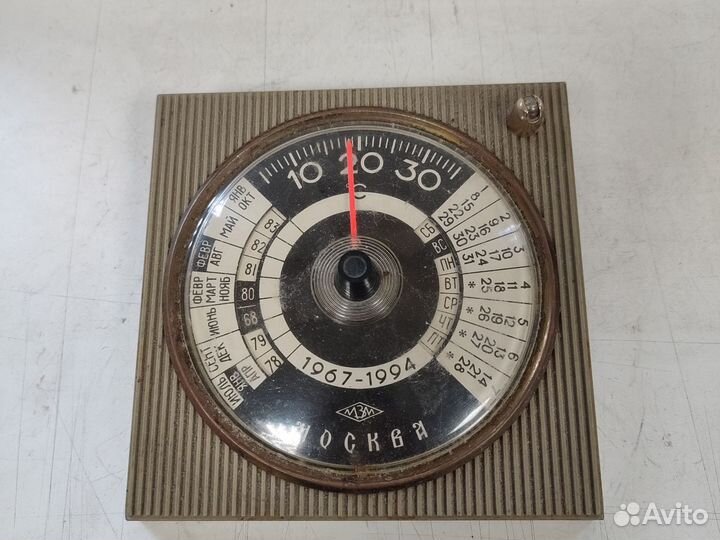 Термометр календарь Москва