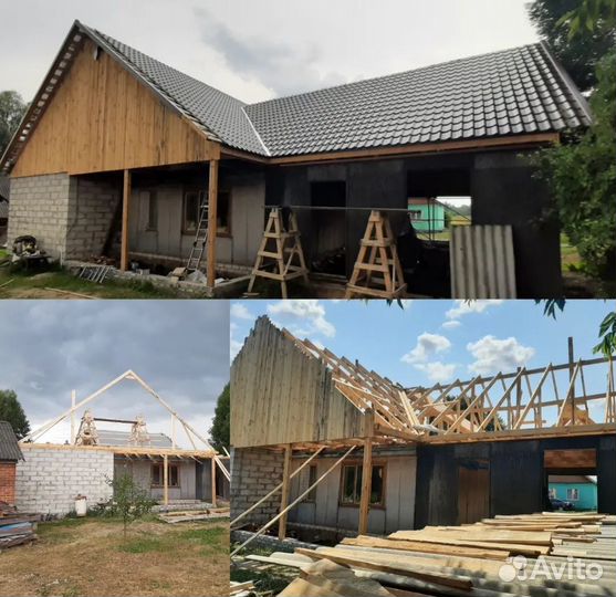 Кровельные работы замена и ремонт крыш