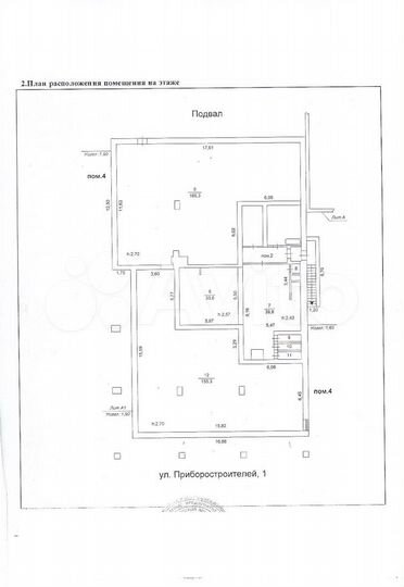 Торговое помещение, 400 м²