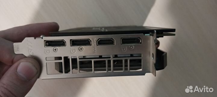 Видеокарта MSI GeForce GTX 1660 super 6гб