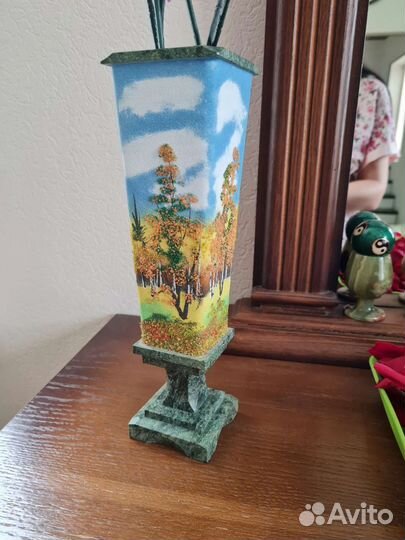 Ваза из натурального камня