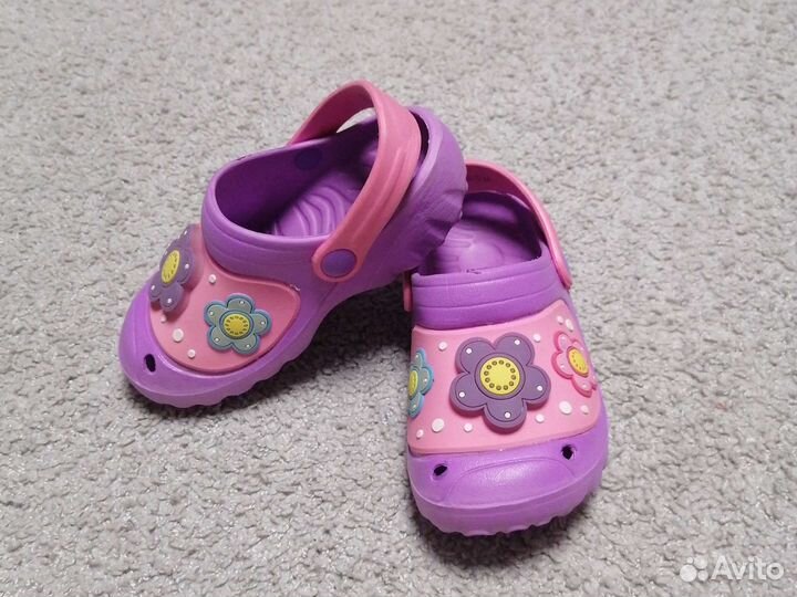 Кроксы для девочки 28