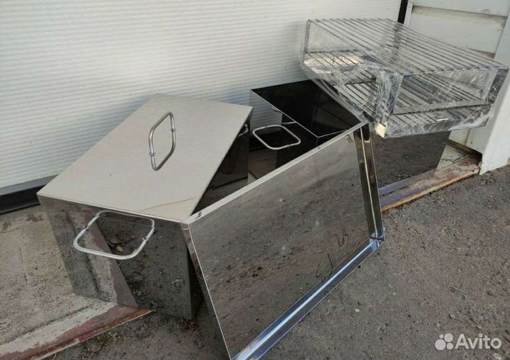 Коптильня без гидрозатвора нeржавейка