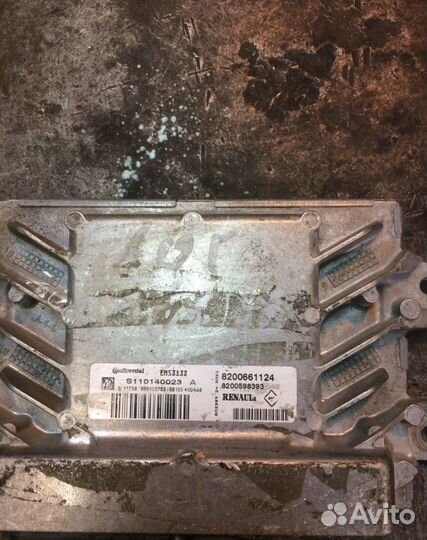 Блок управления двигателем мозги Renault Logan