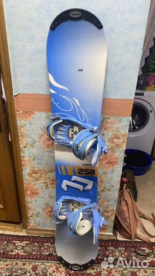 Сноуборд Head с креплениями technine