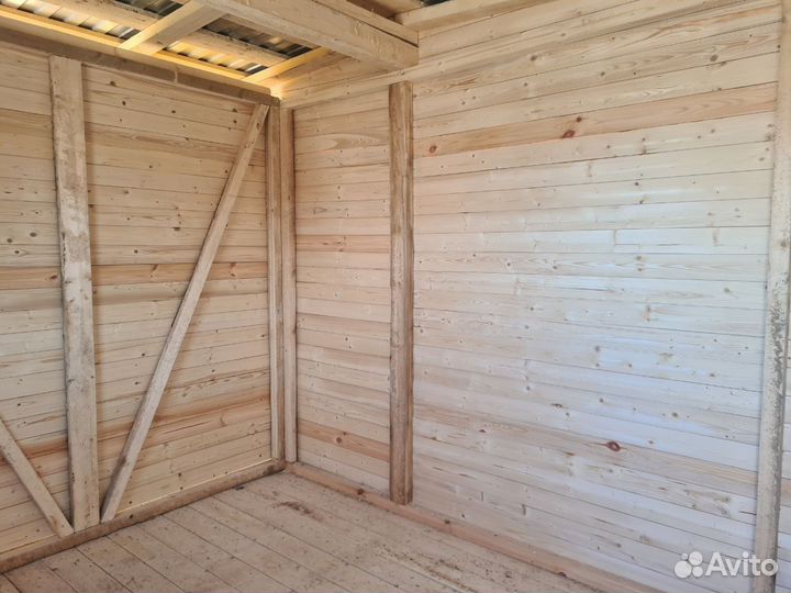 Хозблок 6 м не утеплённый