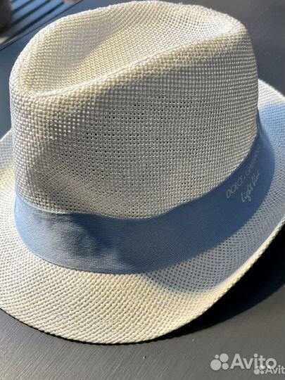 Шляпа Dolce Gabbana летняя светлая